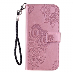 Lederhüllen Samsung Galaxy S25 5g Edge Eulen Und Riemen