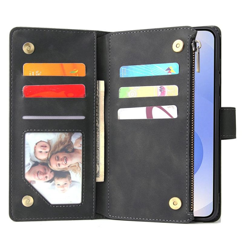 Lederhüllen Samsung Galaxy S25 5g Edge Geldbörse In Wildlederoptik