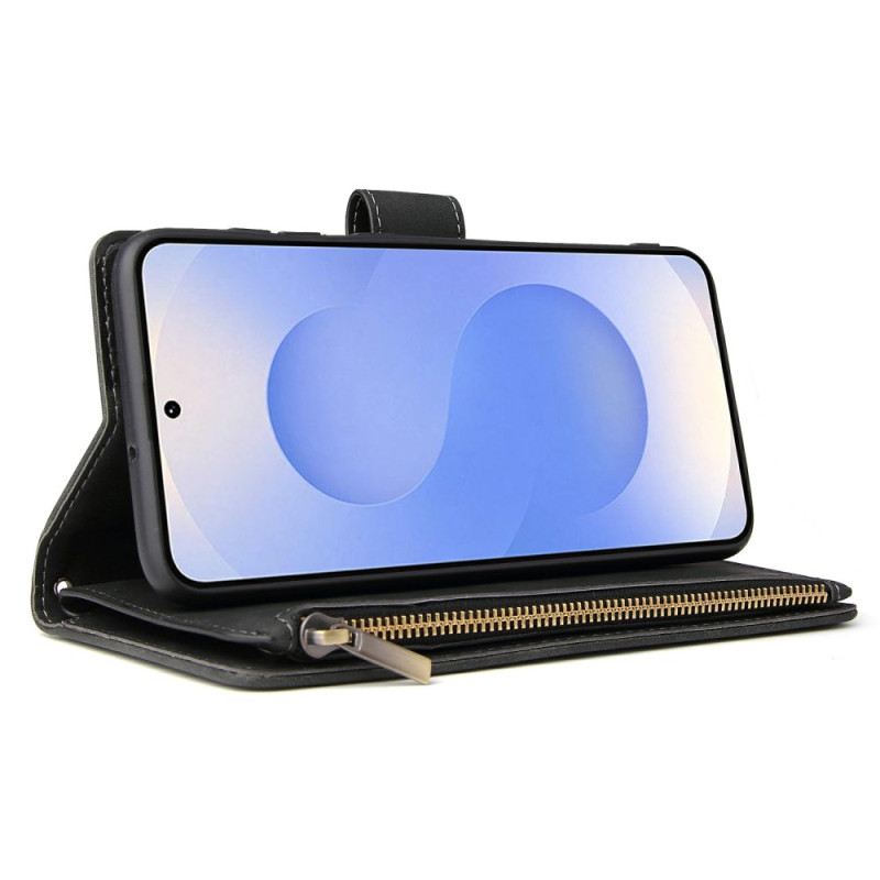 Lederhüllen Samsung Galaxy S25 5g Edge Geldbörse In Wildlederoptik