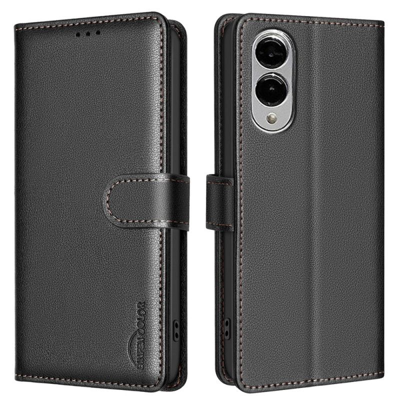 Lederhüllen Samsung Galaxy S25 5g Edge Handyhülle Binfen Color Rfid-blockierung