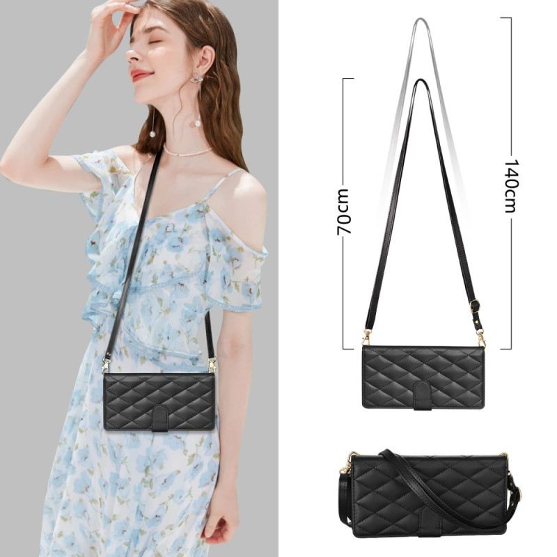 Lederhüllen Samsung Galaxy S25 5g Edge Handyhülle Gesteppte Geldbörse