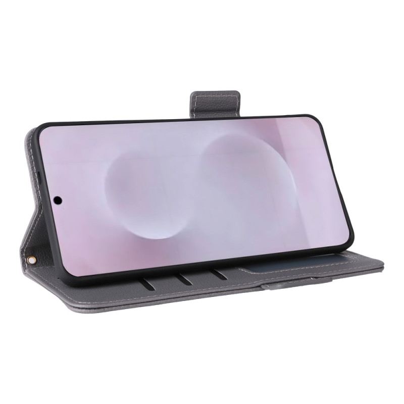 Lederhüllen Samsung Galaxy S25 5g Edge Handyhülle Kunstleder Mit Riemen