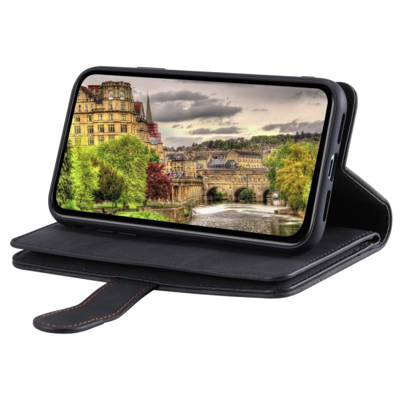 Lederhüllen Samsung Galaxy S25 5g Edge Handyhülle Reißverschluss Geldbörse