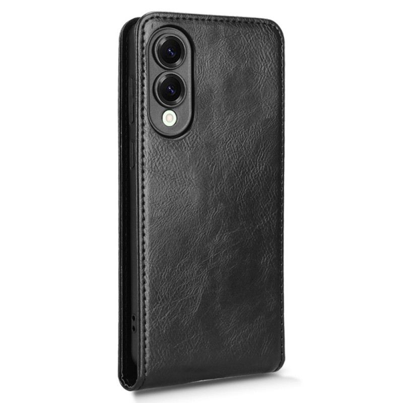 Lederhüllen Samsung Galaxy S25 5g Edge Handyhülle Vertikales Design