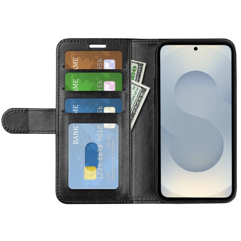 Lederhüllen Samsung Galaxy S25 5g Edge Handyhülle Vintage