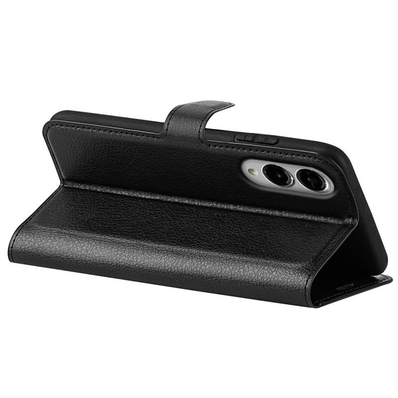 Lederhüllen Samsung Galaxy S25 5g Edge Kunstleder In Litschi