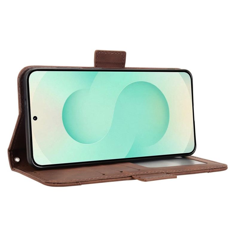 Lederhüllen Samsung Galaxy S25 5g Edge Mehrere Kartenfächer