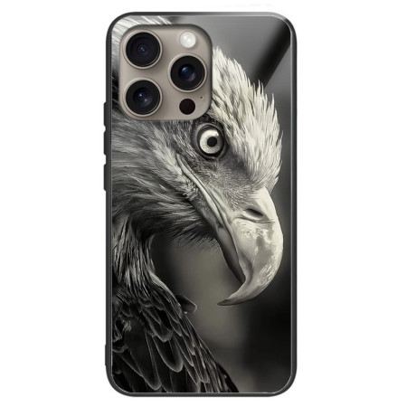 Hülle iPhone 16 Pro Max Eagle Gehärtetes Glas