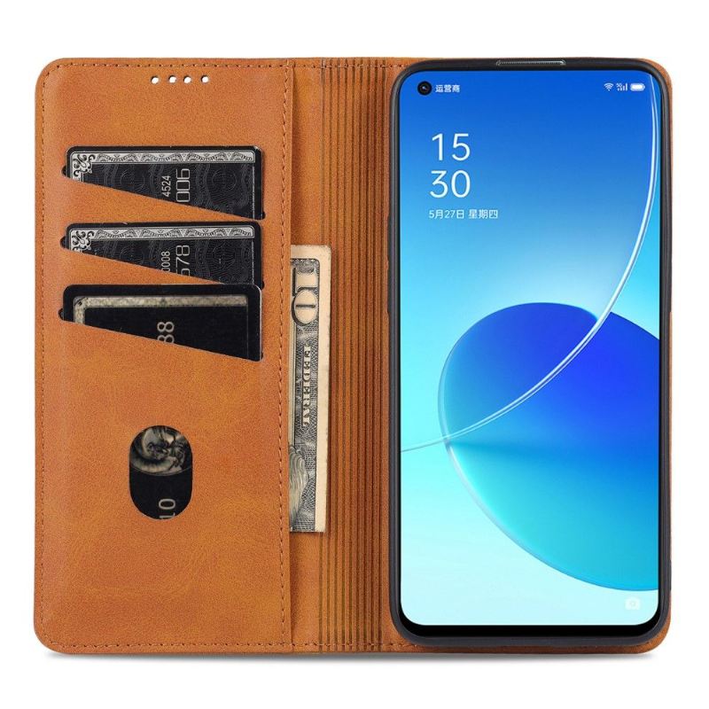 Case Für Oppo Reno 6 Pro 5G Geldbörse Azns Kunstleder