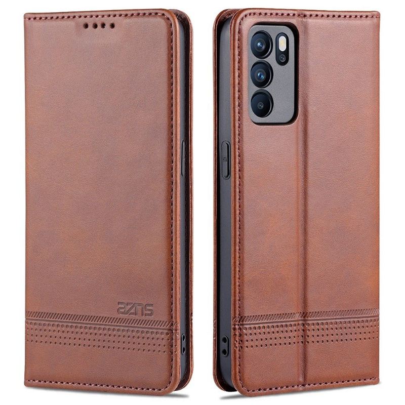 Case Für Oppo Reno 6 Pro 5G Geldbörse Azns Kunstleder