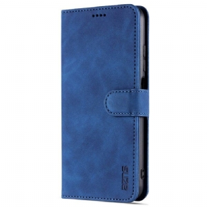 Lederhüllen Für Xiaomi Redmi Note 10 5G Azns Ledereffekt