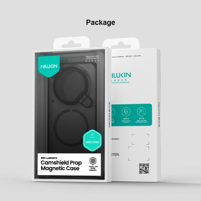 Hülle Vivo X300 Nillkin Magsafe Camshield Stütze