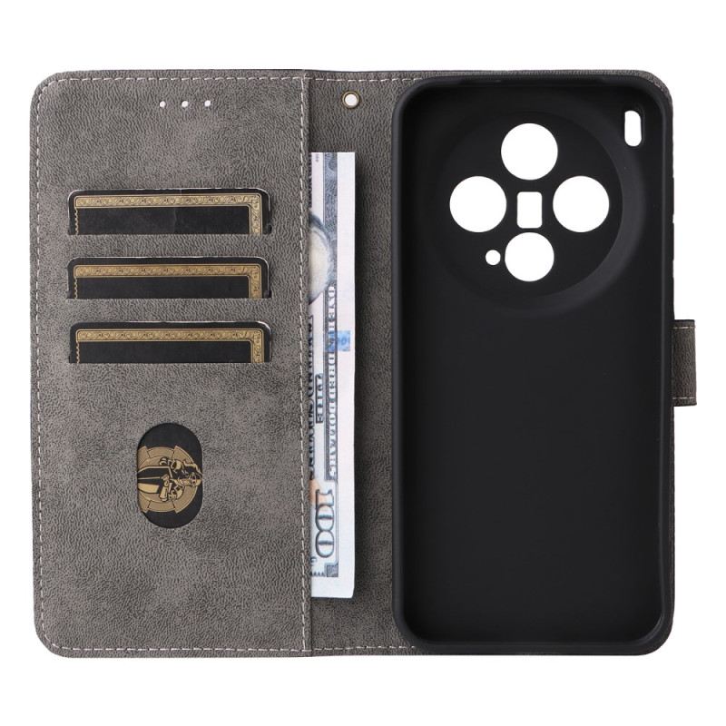 Lederhüllen Vivo X300 Ringhalter Mit Wildlederoptik