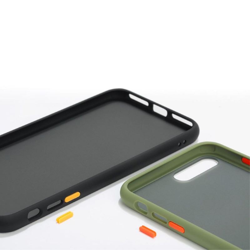 Handyhülle Für iPhone 7 / 8 / SE (2020) Farbkontur-mattbeschichtung