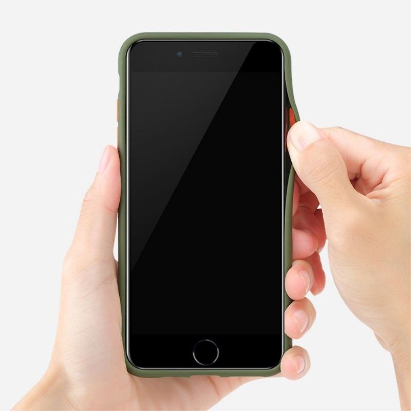 Handyhülle Für iPhone 7 / 8 / SE (2020) Farbkontur-mattbeschichtung