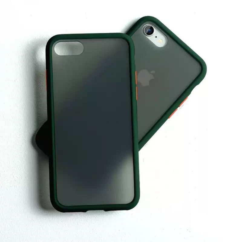 Handyhülle Für iPhone 7 / 8 / SE (2020) Farbkontur-mattbeschichtung