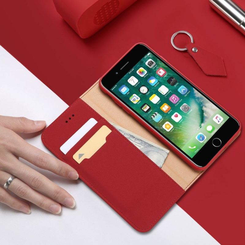 Lederhüllen Für iPhone 7 / 8 / SE (2020) Wunsch Dux Ducis Prämie