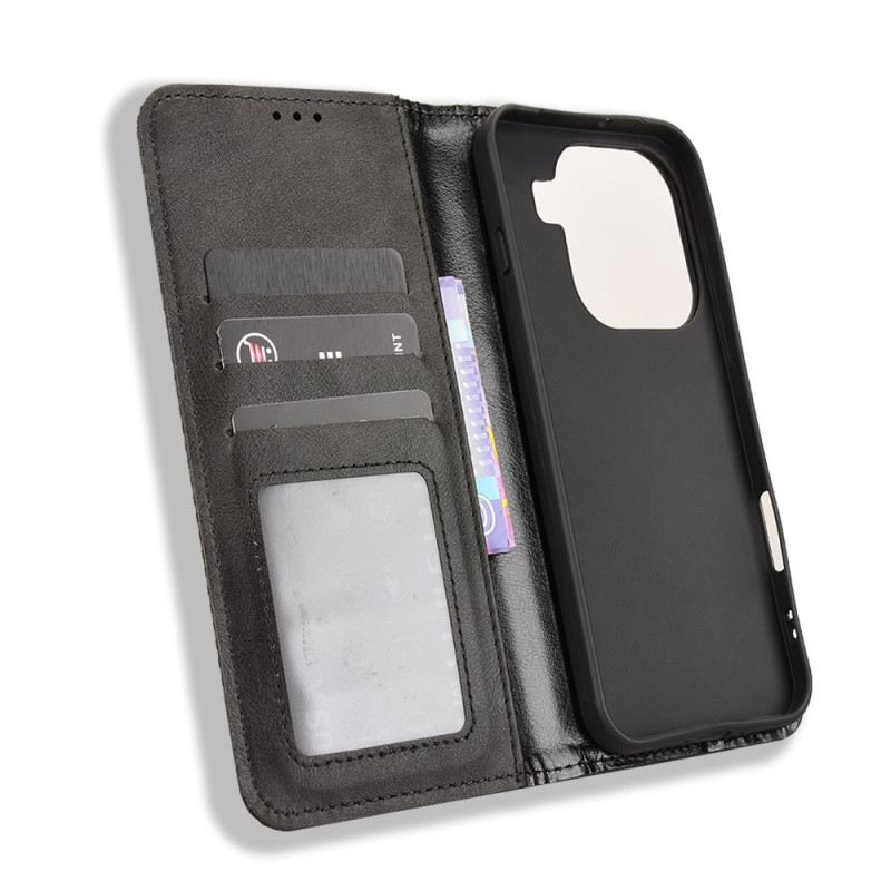 Flip Case Oppo Find X9 Pro 5g Handyhülle Vintage-borte