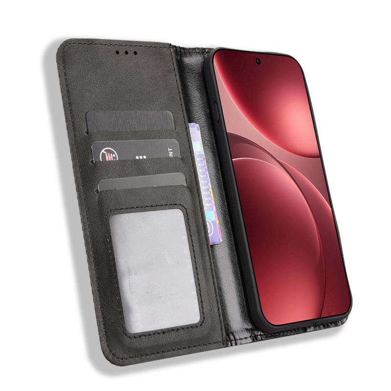 Flip Case Oppo Find X9 Pro 5g Handyhülle Vintage-borte