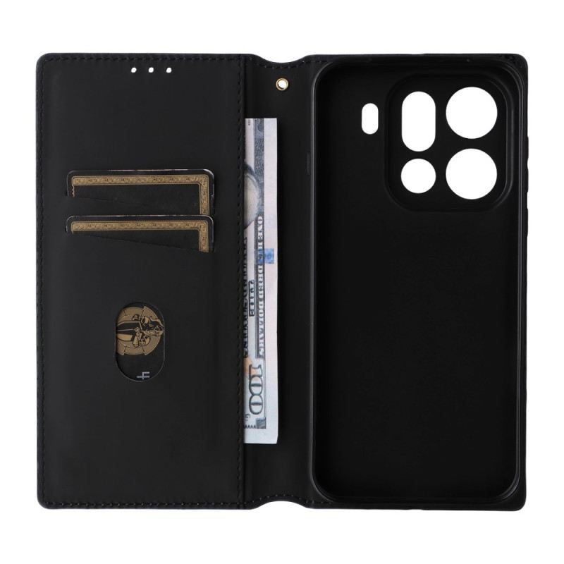 Flip Case Oppo Find X9 Pro 5g Rautenmuster