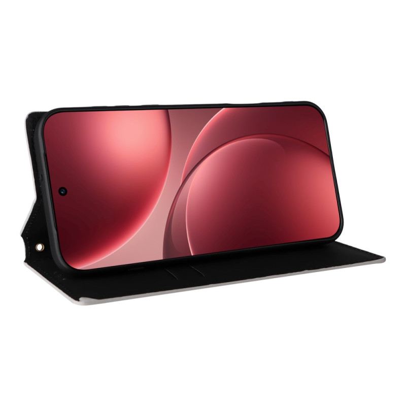 Flip Case Oppo Find X9 Pro 5g Rautenmuster