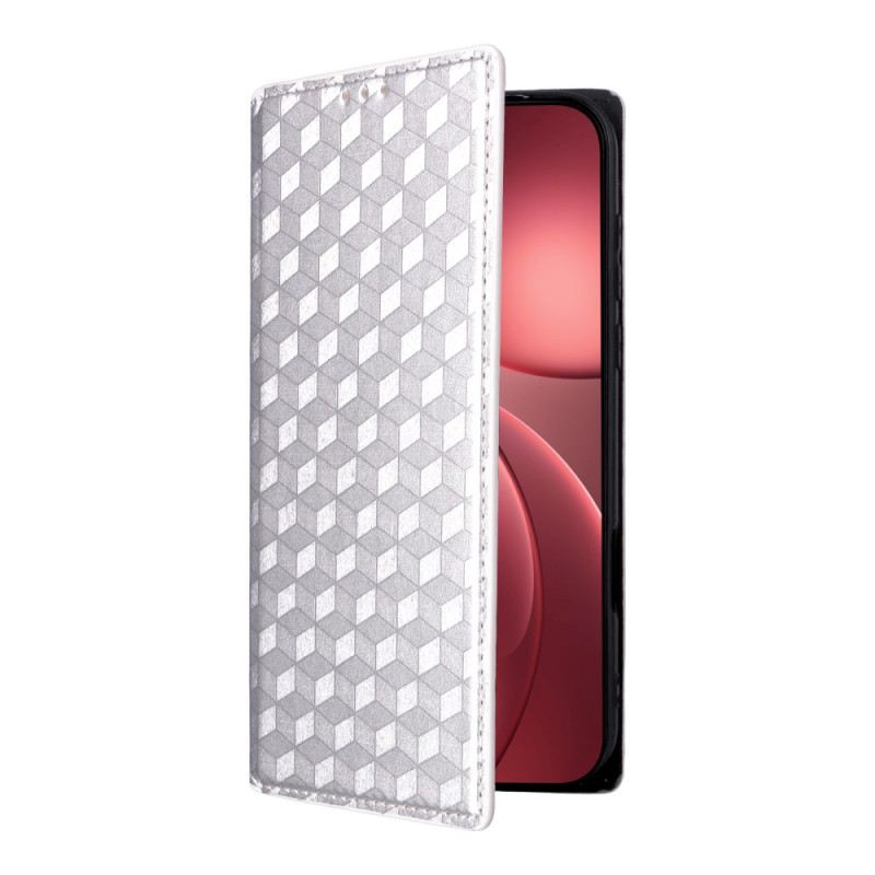 Flip Case Oppo Find X9 Pro 5g Rautenmuster