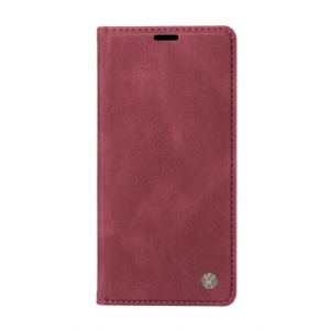 Flip Case Oppo Find X9 Pro 5g Yikatu Wildlederoptik