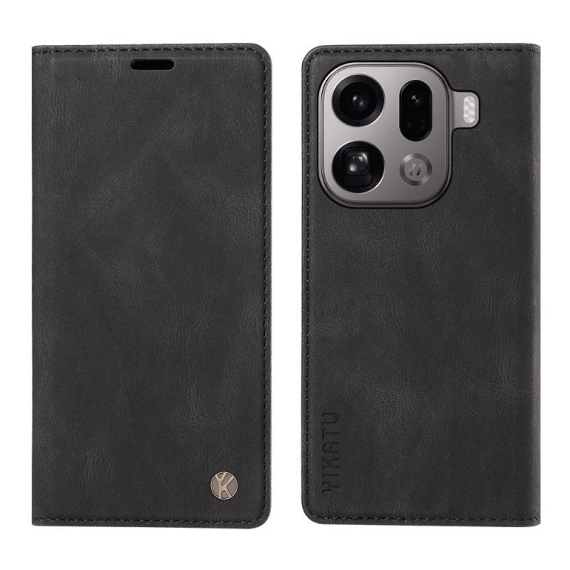 Flip Case Oppo Find X9 Pro 5g Yikatu Wildlederoptik