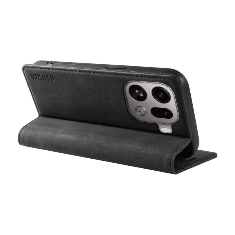 Flip Case Oppo Find X9 Pro 5g Yikatu Wildlederoptik