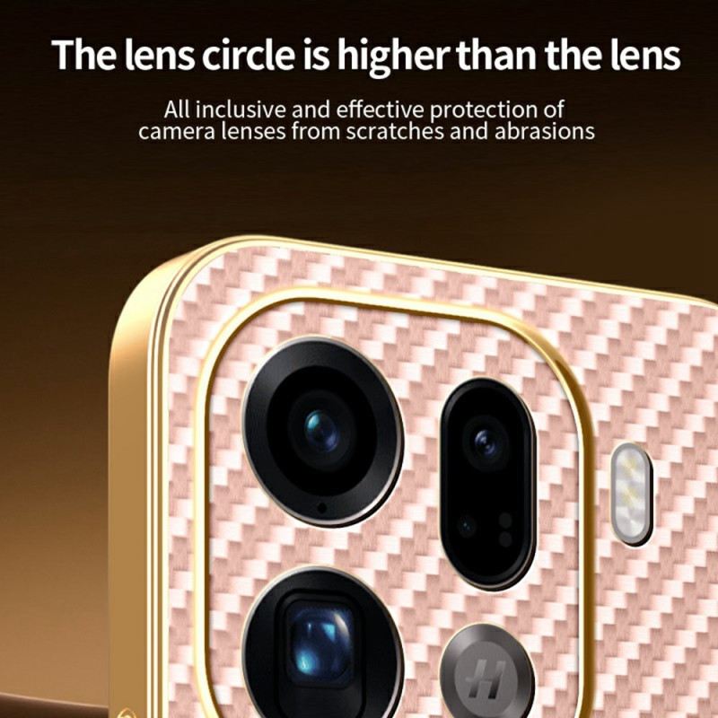 Hülle Für Oppo Find X9 Pro 5g Carbonfaser-struktur