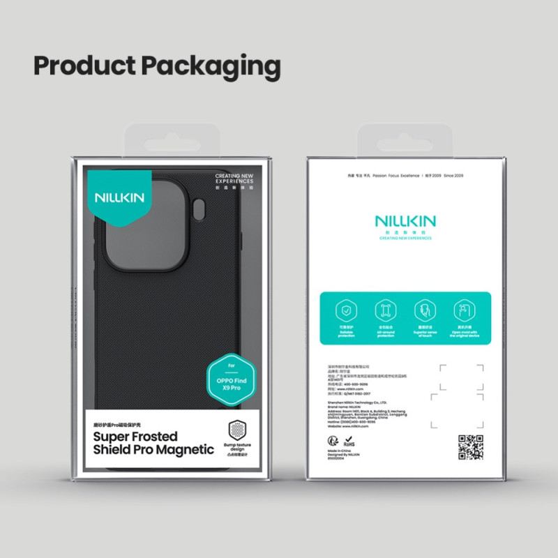 Hülle Für Oppo Find X9 Pro 5g Magsafe Frosted Shield Pro Nillkin