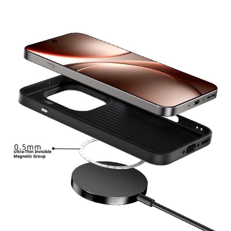 Hülle Für Oppo Find X9 Pro 5g Magsafe Mikrogeprägte Textur Abeel
