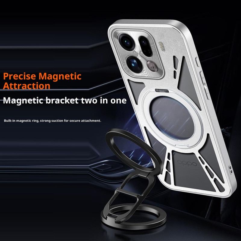 Hülle Oppo Find X9 Pro 5g Handyhülle Drehbarer Magnetständer Und Wärmeableitung