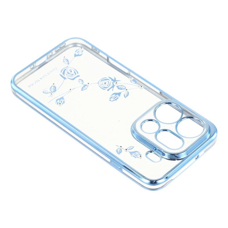 Hülle Oppo Find X9 Pro 5g Handyhülle Kadem Blumen Und Strasssteine