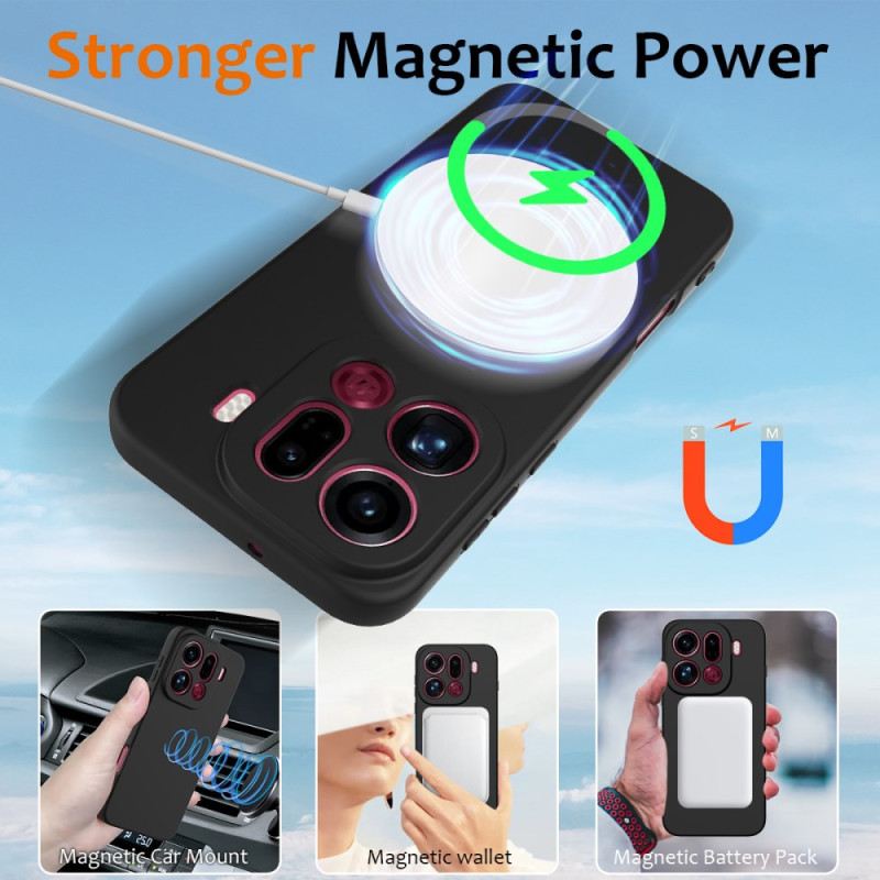 Hülle Oppo Find X9 Pro 5g Handyhülle Magsafe Flüssigsilikon