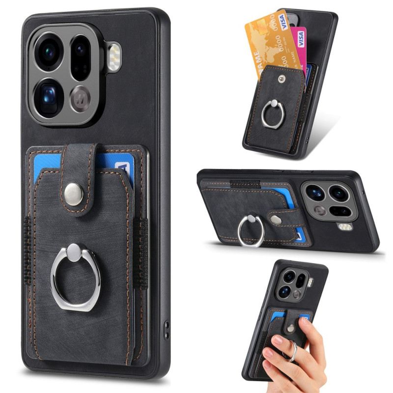 Hülle Oppo Find X9 Pro 5g Kartenhalter Und Ring