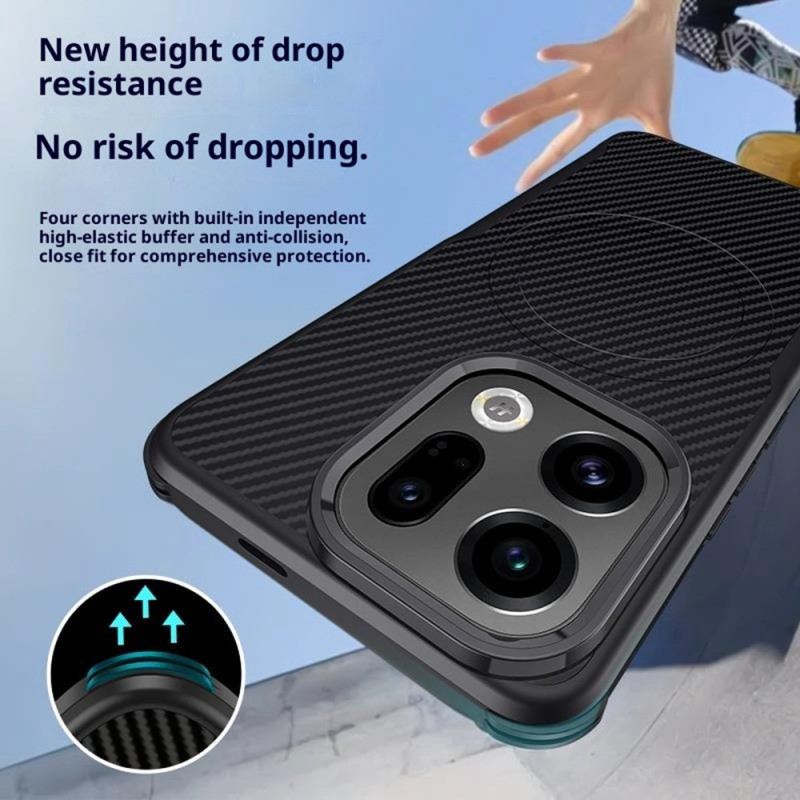 Hülle Oppo Find X9 Pro 5g Magsafe Carbonfaser