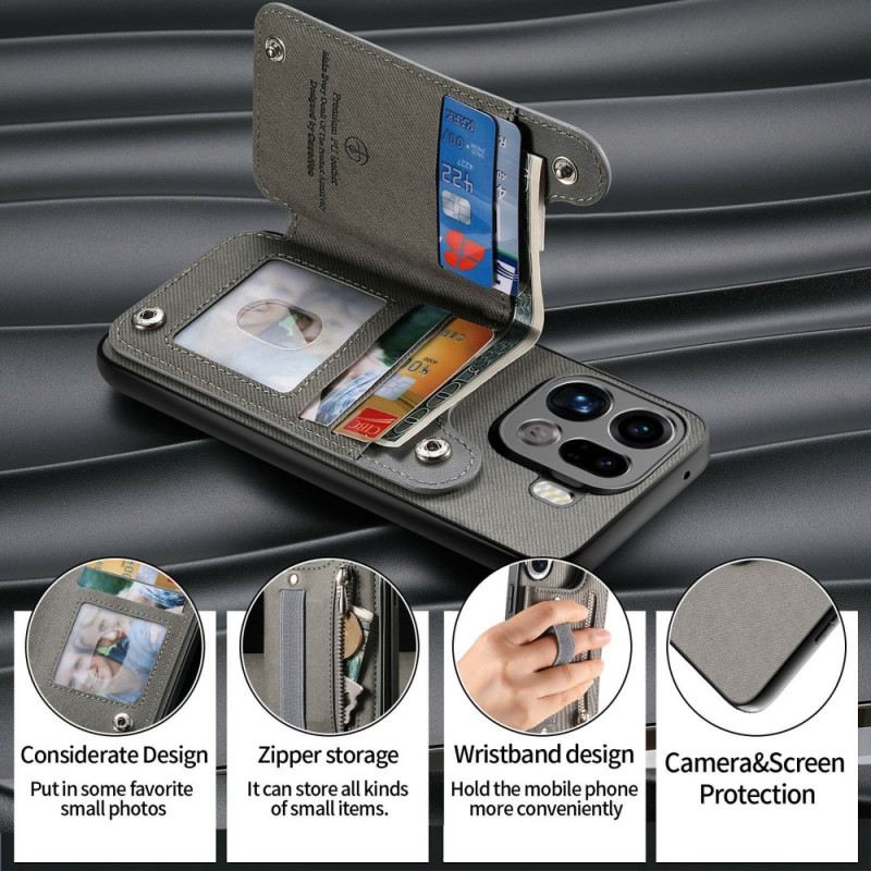 Hülle Oppo Find X9 Pro 5g Rfid-geldbörse