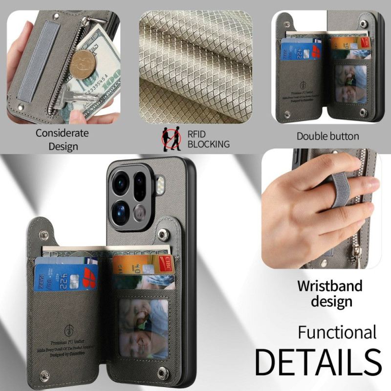 Hülle Oppo Find X9 Pro 5g Rfid-geldbörse