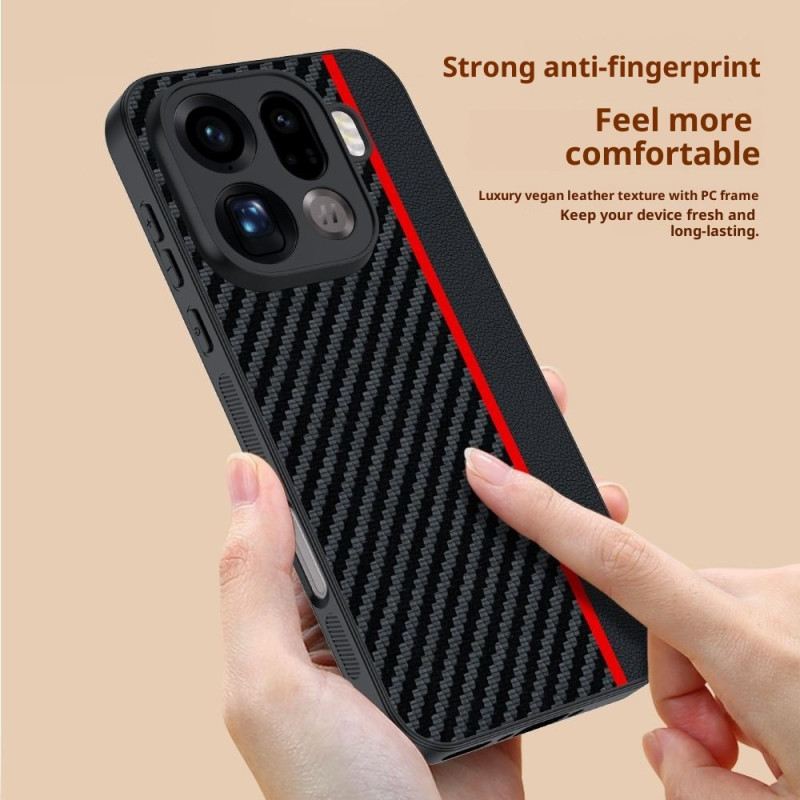 Hülle Oppo Find X9 Pro 5g Robust Mit Carbonfaser-optik