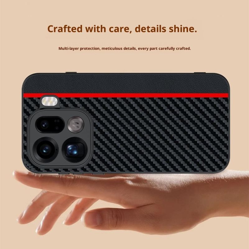 Hülle Oppo Find X9 Pro 5g Robust Mit Carbonfaser-optik