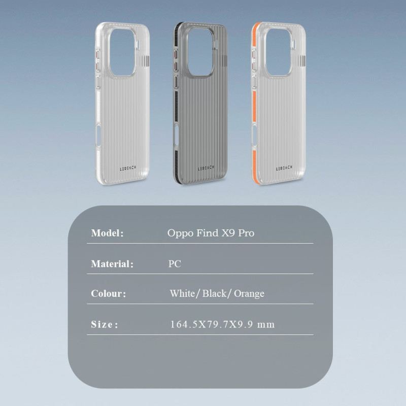 Hülle Oppo Find X9 Pro 5g Toc-serie Lereach