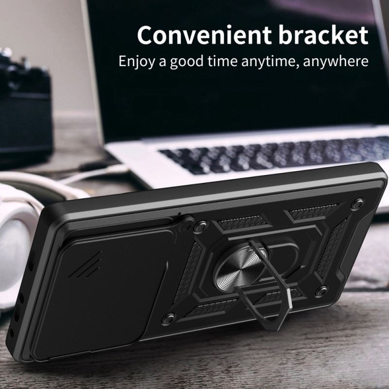 Hülle Oppo Find X9 Pro 5g Verschiebbarer Kameraschutz Und Ständer