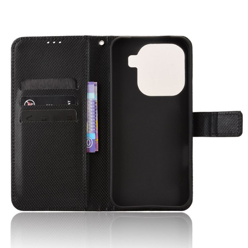 Lederhüllen Oppo Find X9 Pro 5g Handyhülle Diamantstruktur