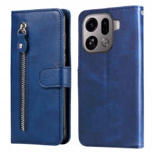 Lederhüllen Oppo Find X9 Pro 5g Reißverschlusstasche