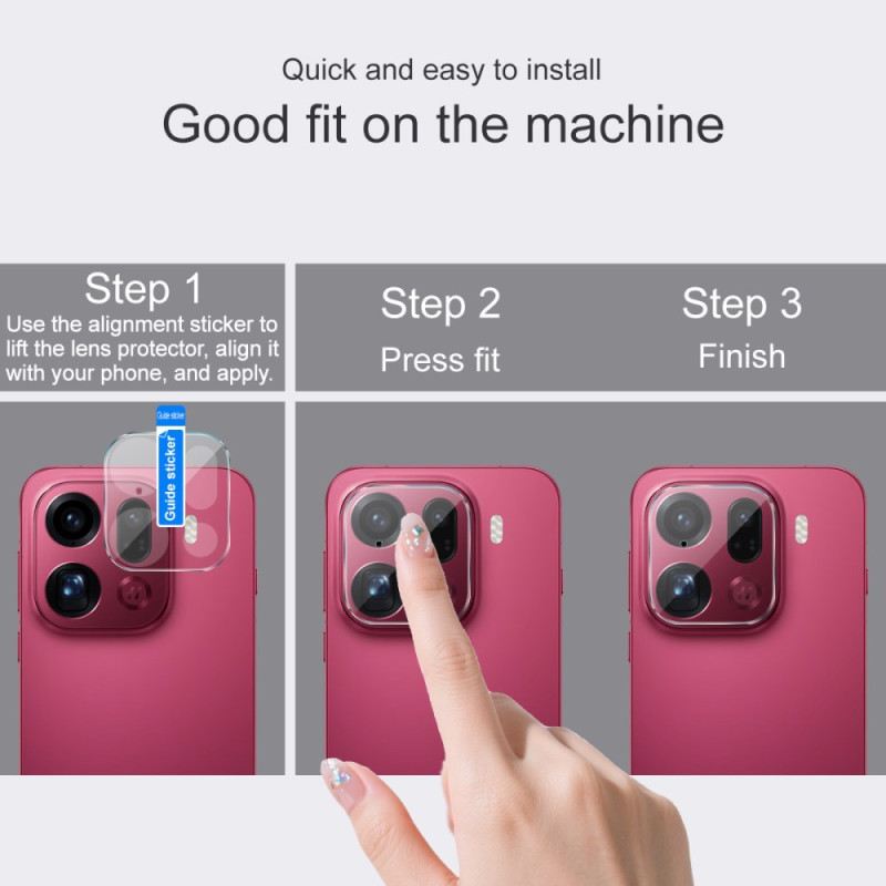 Linsenschutz Aus Gehärtetem Glas Für Oppo Find X9 Pro 5g