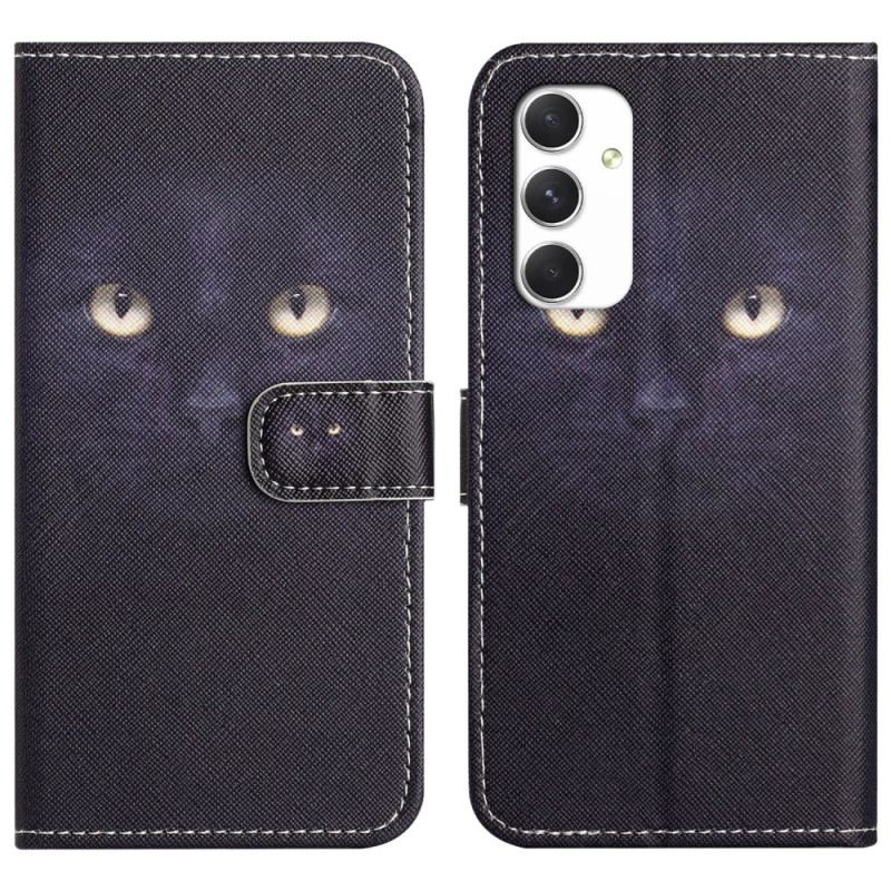 Lederhüllen Für Samsung Galaxy A16 5g Katzenaugen