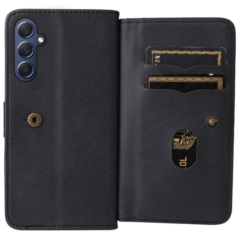 Lederhüllen Samsung Galaxy A16 5g 10 Kartenhalter