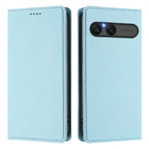 Flip Case Für Sony Xperia 10 Vii Rfid-schutz