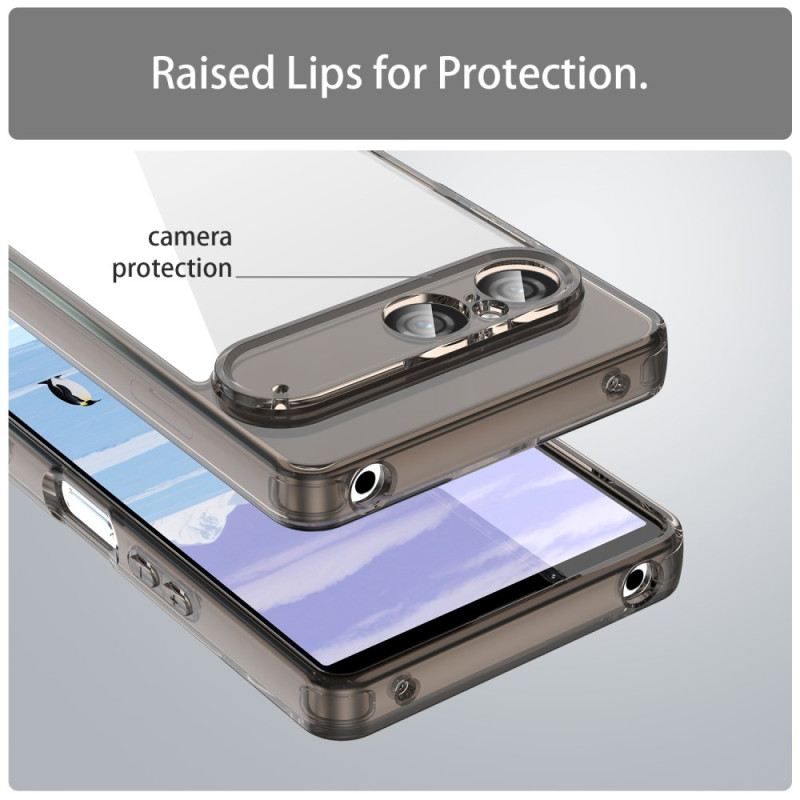 Hülle Sony Xperia 10 Vii Transparentes Silikon